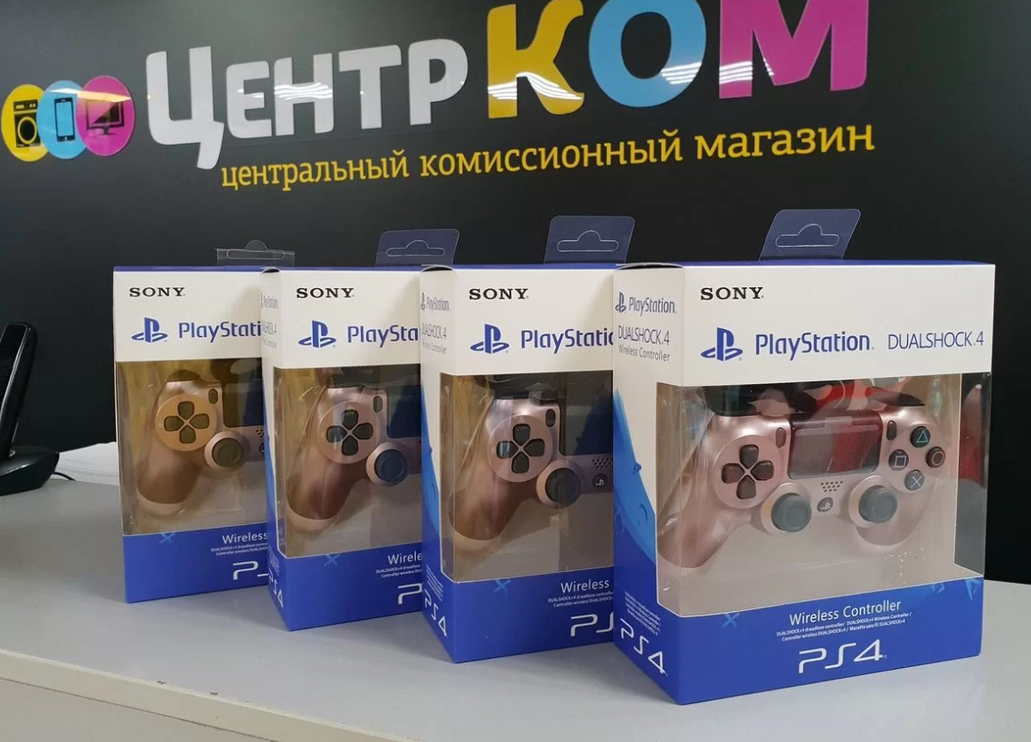 Купить Геймпад PS4 (Розовое-Золото) в Магнитогорске – ЦентрКОМ